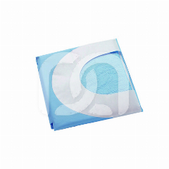 DRAPAGE U 75X90 CM BLEU HYGITECH (25)