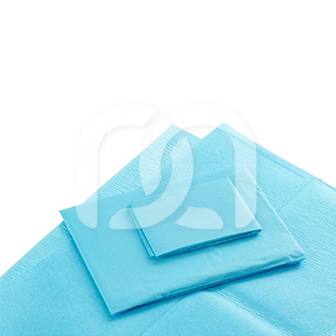 DRAP STERILE 120X150 CM BLEU HYGI (20)
