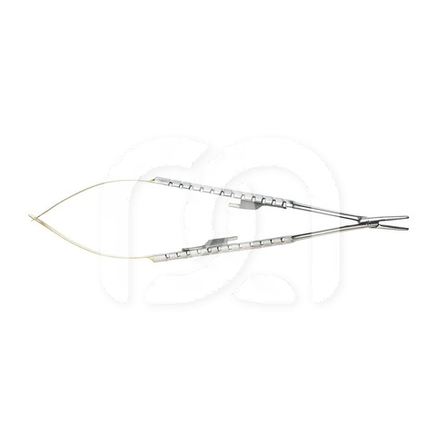 Porte-aiguilles Barraquer Courbe 14 cm (1)