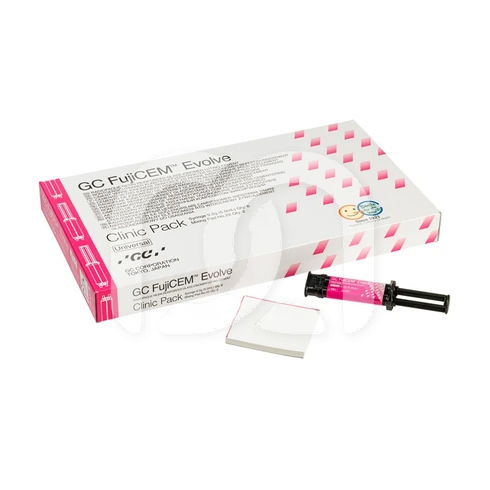 Ciment Verre Ionomère FujiCEM Evolve Clinic Pack (8 x 9,2 g)