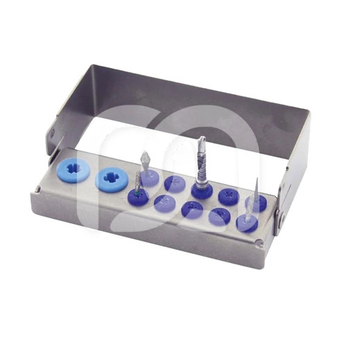 Porte-Fraises Plug'in Mixte Bleu (10 Fraises + 2 Inserts)