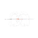 Pinceau Kolinsky Evo Poils Bioniques pour Céramique (2) : COULEUR PRINCIPALE:BLANC, N&deg;:N&deg;T10