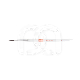 Pinceau Kolinsky Evo Poils Bioniques pour Céramique (2) : COULEUR PRINCIPALE:BLANC, N&deg;:N&deg;T4