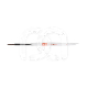 Pinceau Kolinsky Evo Poils Bioniques pour Céramique (2) : COULEUR PRINCIPALE:BLANC, N&deg;:N&deg;T8