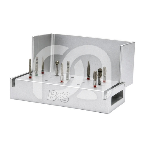 Kit Fraises Diamantées FG pour Composite (12)