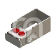 Porte-fraises Plug'In 2 Perforations H40 (1) : COULEUR PRINCIPALE:ROUGE, ACCROCHE:FG/CA