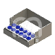 Porte-fraises Plug In 12 Perforations H40 (1) : ACCROCHE:FG/CA, COULEUR PRINCIPALE:BLEU