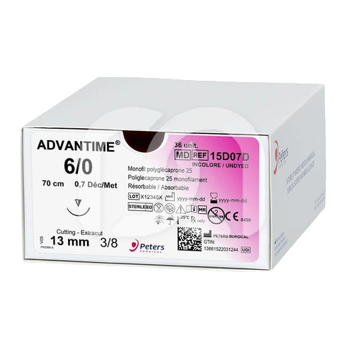 SUTURE ADVANTIME 6/0 3/8XT13 70CM (36)

