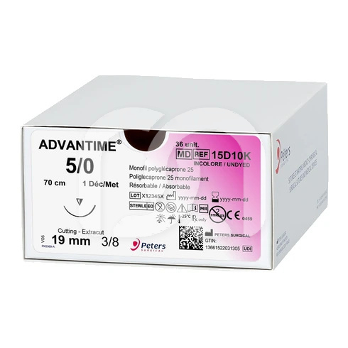 SUTURE ADVANTIME 6/0 3/8XT13 70CM (36)

