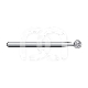 Fraise Diamantée FG Boule Col Long 801L (5) : GRAIN FRAISES DIAMANT&Eacute;ES:MOYEN, ISO:ISO 016, LONGUEUR TOTALE:19 MM, LONGUEUR T&Ecirc;TE:0 MM