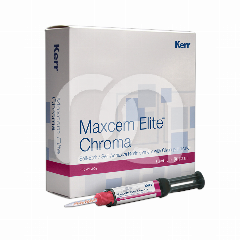 Ciment de Scellement MaxCem Elite Chroma Standard Transparent (4 x 5g)