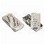 GEPERFOREERDE INOXDOOS - 17X7X3CM
