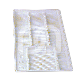 PLATEAUX STRIÉS AVEC COMPARTIMENTS (400) : COULEUR PRINCIPALE:BLANC, LARGEUR:18 CM, LONGUEUR:28 CM