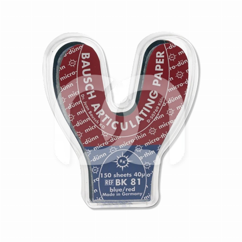 ARTICULATIEPAPIER - BK81 - BLAUW/ROOD