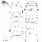M5 HEATERS THERMAL NITI ARCHWIRES ZONDER VERGRENDELING - 25 STUKS