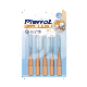 BROSSETTES INTERDENTAIRES PIERROT(5) : TAILLE:NON RENSEIGNÉ, DIAMÈTRE:1,20 MM, COULEUR PRINCIPALE:ORANGE