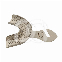INOX AFDUKLEPELS - GEPERFOREERD - UNIS 