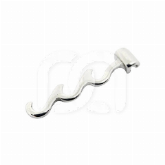 RECHTE KRIMPHAAK SPIRAALHAAK (8,7 MM) (10)