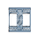 GRANDE CASSETTE E-Z JETT : MATÉRIAUX:SILICONE, NOMBRE D'INSTRUMENTS:10, COULEUR PRINCIPALE:BLEU