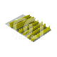 SILICONES POUR CASSETTES (28X18) : COULEUR PRINCIPALE:JAUNE