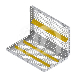 CASSETTE GALAXY SLIDE (28X18)
 : COULEUR PRINCIPALE:JAUNE, MATÉRIAUX:SILICONE, NOMBRE D'INSTRUMENTS:NON RENSEIGNÉ, HAUTEUR:0 CM, LARGEUR:7 CM, LONGUEUR:18 CM
