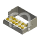 PLUG IN - 12 PERFORATIONS (1) : COULEUR PRINCIPALE:JAUNE, ACCROCHE:FG/CA