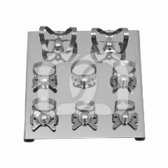 FIT RUBBERDAM PLAAT MET 8 KLEMMEN
