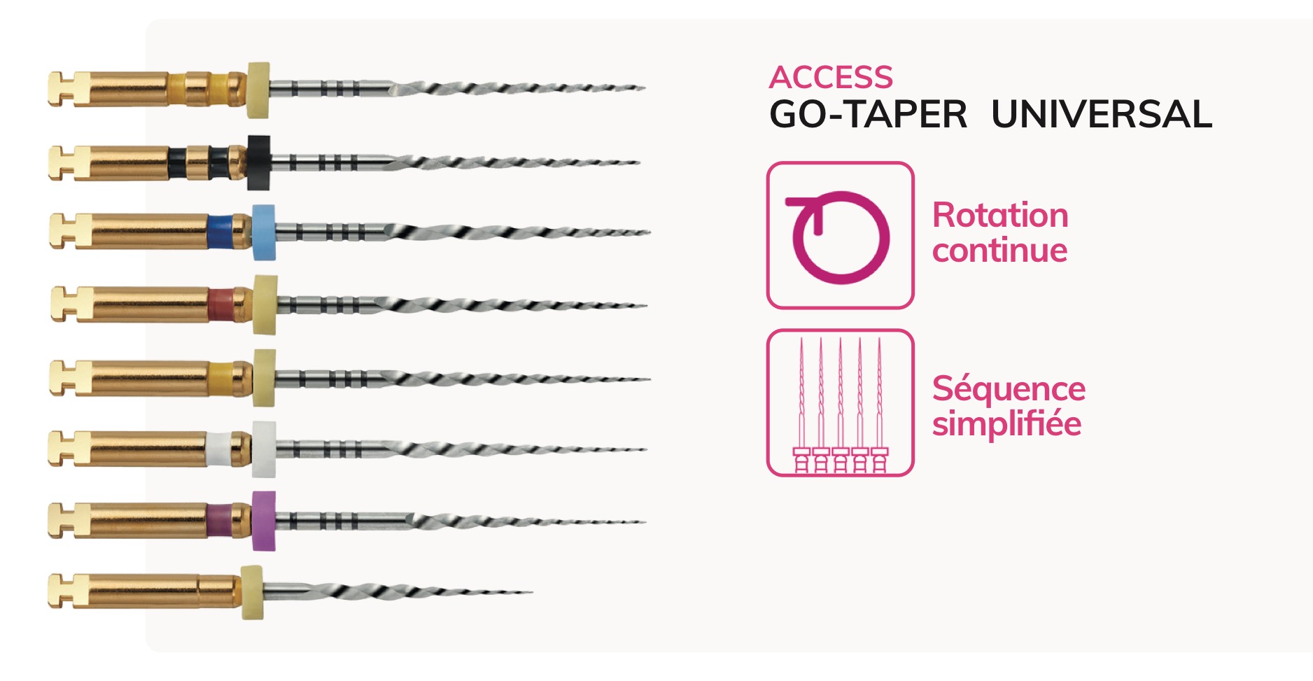 Tous les go taper universal en un clin d'oeil